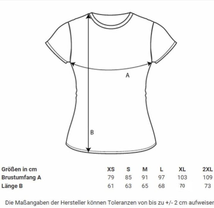 Damen T-Shirt regulär HÄSCHEN (individuell)