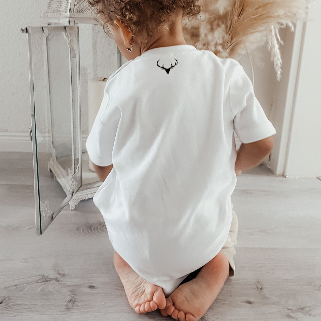 Baby-Shirt Mini BAUHERR/IN + JAHRESZAHL (personalisiert)