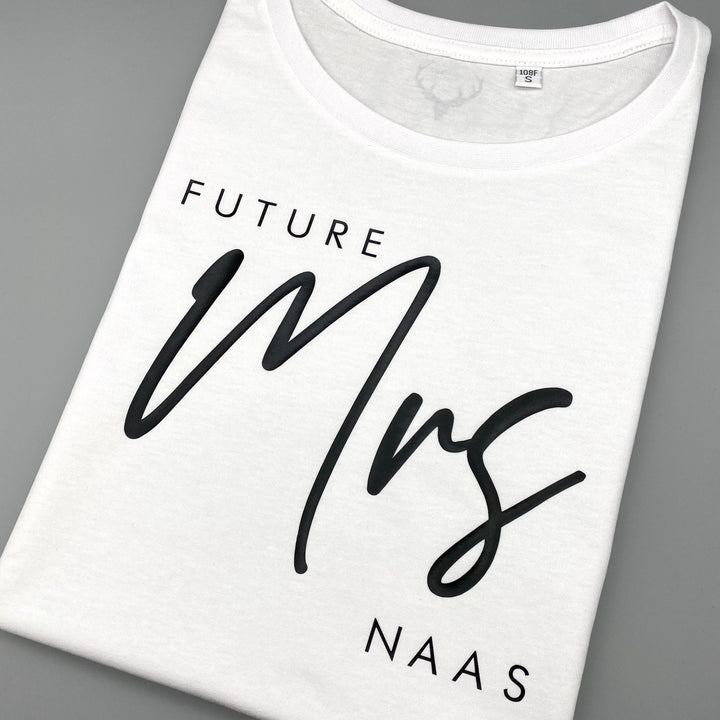 Damen T-Shirt regulär FUTURE MRS (personalisiert)