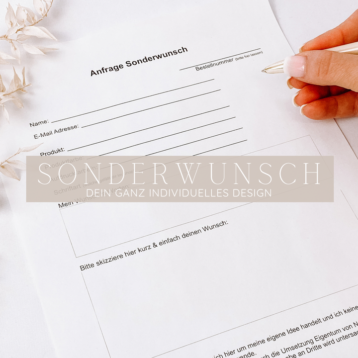 Sonderwunsch NobleDeer® Premium Clutch (personalisiert)