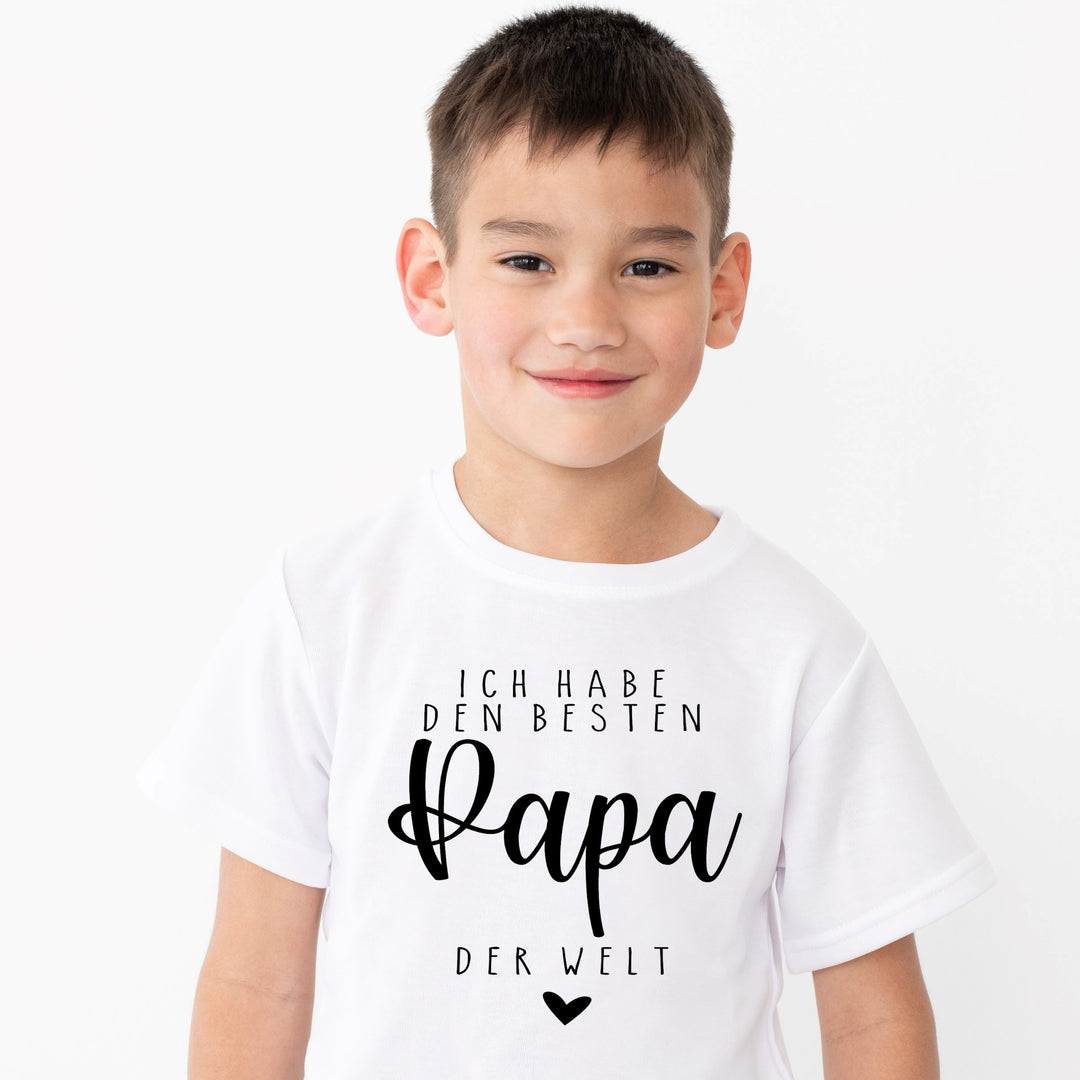 Kinder T-Shirt BESTER PAPA (individuell)