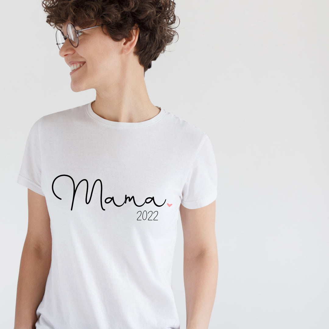 Damen T-Shirt regulär WUNSCHNAME "HAPPINESS" (personalisiert)