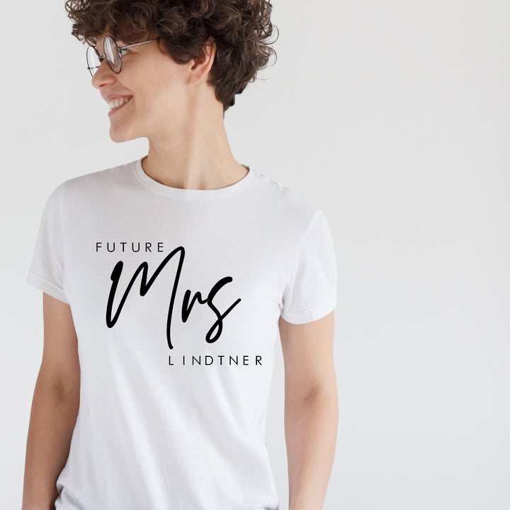 Damen T-Shirt regulär FUTURE MRS (personalisiert)
