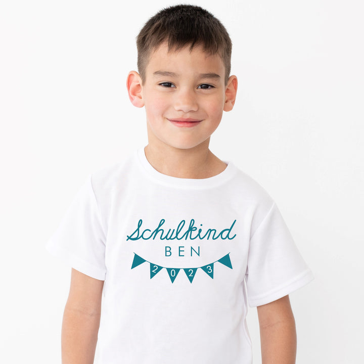 Kinder T-Shirt SCHULKIND (personalisiert)