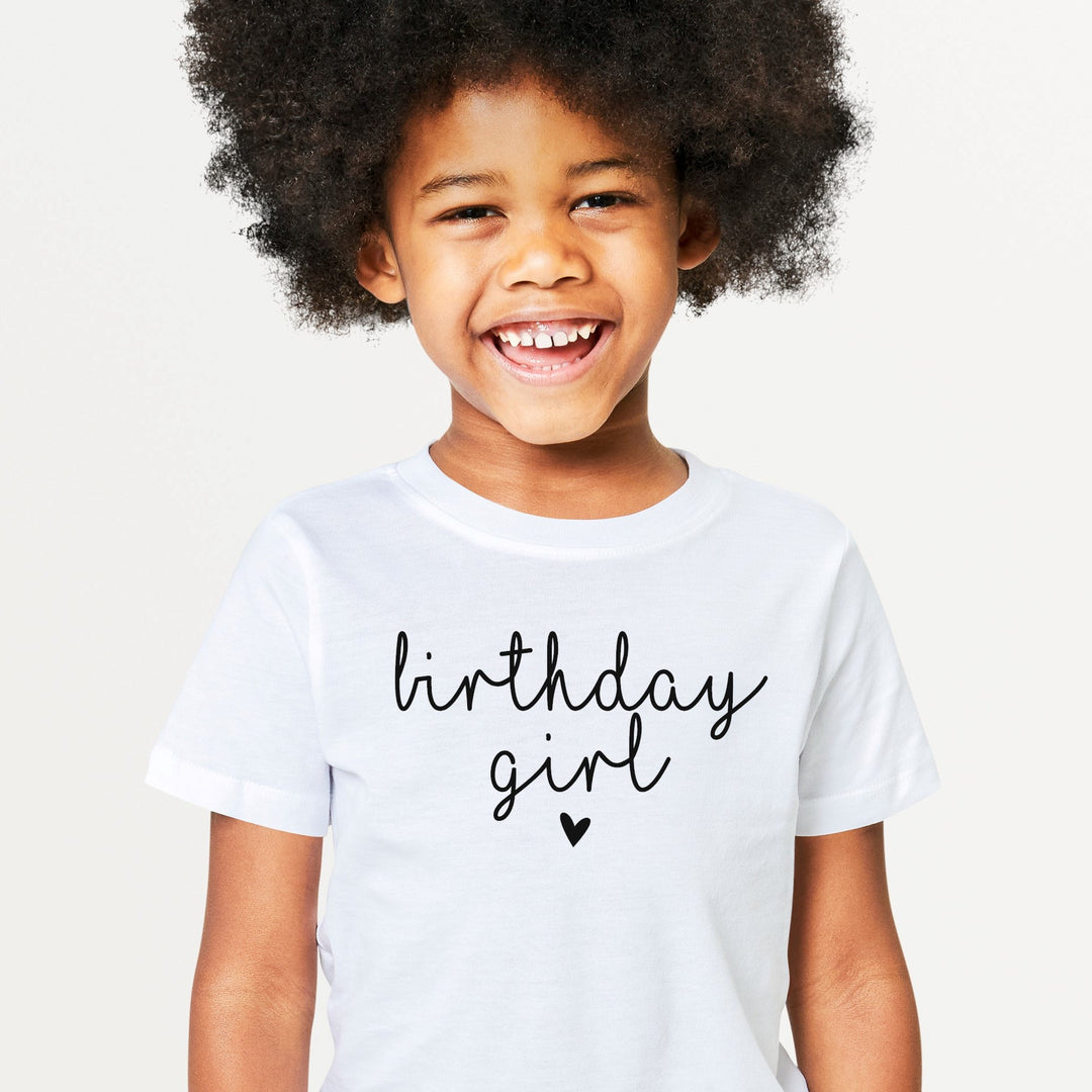 Kinder T-Shirt BIRTHDAY GIRL II (individuell)