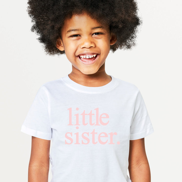 Kinder T-Shirt LITTE / BIG SISTER (individuell)
